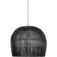 Ay Illuminate Suspension Buri ampoule noire ø85cm