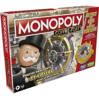 Hasbro , jeu de société Monopoly avec coffre-fort, 2 à 6 joueurs, en français, multicolore