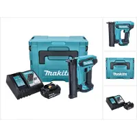 Makita DFN 350 RF1J Cloueur de refoulement à batterie 18 V 15 - 35 mm + 1x batterie 3.0 Ah + chargeur + (Pistolet à clous)