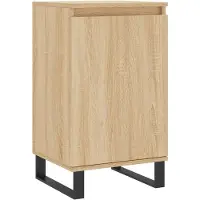 vidaXL Sideboard chêne Sonoma 40x35x70 cm bois composite