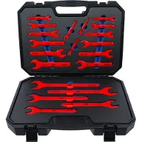 Bgs VDE Jeu de clés à fourche SW 6 - 32 mm 20 pces - 71085