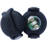 Curli Lampe luumi LED, noir pour chien - 2 colliers