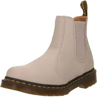 Dr. Martens Bottes de - 2976 - Vintage Taupe Virginia - EU36 - pour Femme - gris clair - Taille EU 36