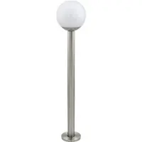 Eglo Lampe sur pied Zigbee Nisia-Z 20x98cm en acier inoxydable