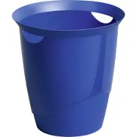 Durable TREND Rond, Poubelle, Bleu