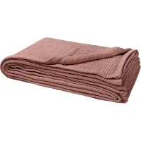 Yumeko - Couvre-lit/Dessus de lit - Mousseline De Coton - 200x220 - Rose