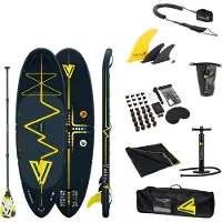 Yellowv Ensemble De Paddle Surf Gonflable Heartbeat 8´0´´