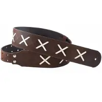 RightOnStraps Legend DG Courroie de guitare Brown