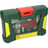 Bosch Accesorios V-line 48tin Drill Bits And Tips Set 48 Units Doré,Argenté