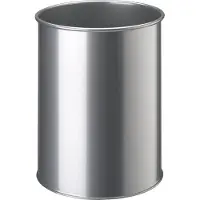 Durable Acier, Poubelle, Argent