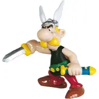 Plastoy SAS 60501 - Figurine Astérix prête au combat, 6.5 CM