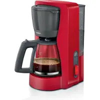 Bosch Cafetière À Filtre Mymoment Rouge (tka3m134) - Machine Café Avec Verre 14 L