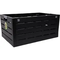 Niceey Caisse pliante - 60L - Noir