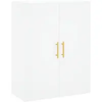 vidaXL Armoire murale blanc 69,5x34x90 cm