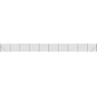 vidaXL Clôture grillagée avec douilles de sol Anthracite 1,6x25 m