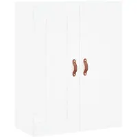 vidaXL Armoire murale blanc 69,5x34x90 cm Bois composite
