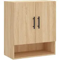 vidaXL Armoire murale chêne sonoma 60x31x70 cm bois d'ingénierie