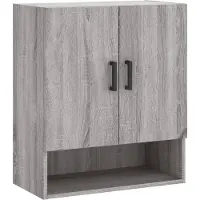 vidaXL Armoire murale Gris Sonoma 60x31x70 cm Bois composite