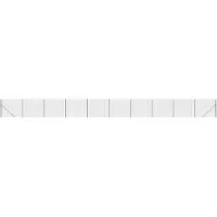 vidaXL Clôture grillagée avec bride au sol Anthracite 1,6x25 m