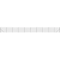 vidaXL Clôture en treillis métallique avec bride 2x25 m couleur anthracite
