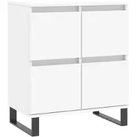 vidaXL Sideboard Blanc 60x35x70 cm Bois composite