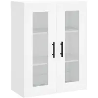 vidaXL Armoire murale blanc 69,5x34x90 cm