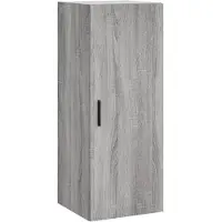 vidaXL Armoire murale Gris Sonoma 34,5x34x90 cm