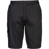 Portwest S790 Shorts de Travail de Combat Confort Haute Performance pour Hommes Noir, XXL