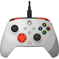 PDP Manette de jeu - Xbox - Rematch Advanced - Filaire - Radial White -