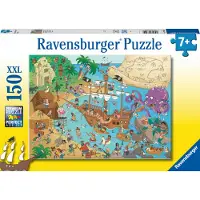 Ravensburger Casse-tête L'île aux pirates, 150 pièces XXL