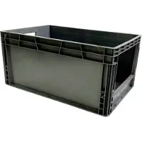 Viso Panier de manutention avec ouverture de 55 l, 221 x 155