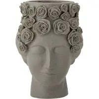 Bloomingville Vase Akira | Gris | Grès | 82058192