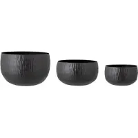 Bloomingville Abisha Pot De Fleurs | Noir | Fer | 82059644