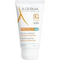 A-Derma Crème Solaire Fluide Matifiant Spf50+ 40ml