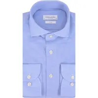 Profuomo Slim Fit Chemise bleu, Unicolore