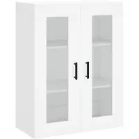vidaXL Armoire murale blanc 69,5x34x90 cm