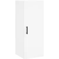vidaXL Armoire murale blanc 34,5x34x90 cm