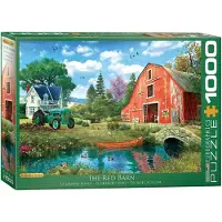 Eurographics Grange rouge Puzzle 1000 pièces