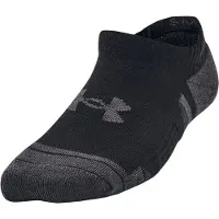 Under Armour Socquettes - 3 Pack - Noir/Gris - - 31,5/36,5 - Chaussettes