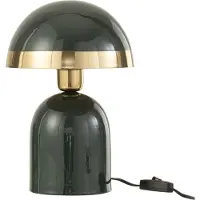 J-Line Lampe J-Line Gold String Metal Shiny Dark Green