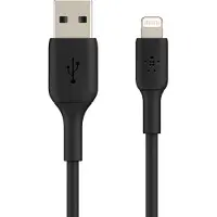 Belkin - cable - PVC A-LTG 1M, BLK - PVC A-LTG 1M,