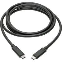 Eaton Tripp Lite USB Type C to USB C Cable USB 3.1 5A Rating 100W 5 Gbps Thunderbolt 3 Compatible M/M 6ft
