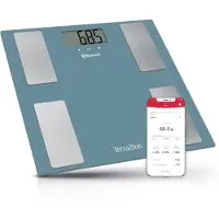 Terraillon Smart Connect Pèse-personne BMI 8 utilisateurs Bluetooth Analyse énergétique avancée intelligente}}