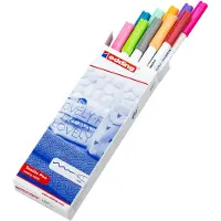 Edding Feutres à textile 10 pcs Multicolore 4600