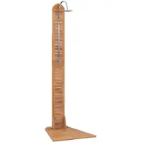 vidaXL Douche de jardin teck massif 70x75x204 cm44667