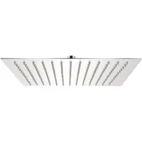 vidaXL Douche de pluie acier inoxydable 25x25 cm Carré