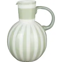 Mica Decorations Vase Bazaar - H21 x Ø18 cm - Verre - Vert clair