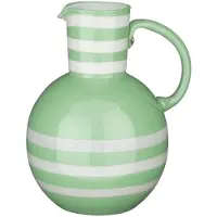 Mica Decorations Vase Bazaar - H21 x Ø18 cm - Verre - Vert