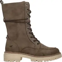 Mustang Veterschoenen Hoog Veterschoenen Hoog - Taupe - Maat 36