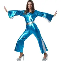 Dressforfun Disco Starlet XXL - déguisement costume halloween déguisement fête carnaval robe de soirée robe de soirée - 302391